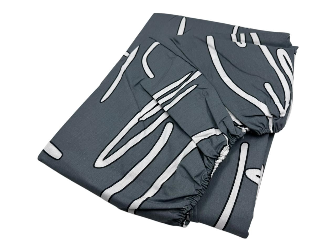 Простыня на резинке без Абстракт 160х200 см (G-18-093/x160)