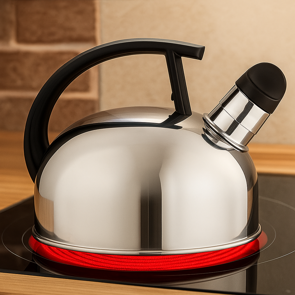 Чайник для плиты со свистком EdgeSteel нержавеющая сталь одинарное дно 1,5 л (03-MH-1762) - фото 7 Чайник для плиты со свистком EdgeSteel нержавеющая сталь одинарное дно 1,5 л (03-MH-1762) - фото 7