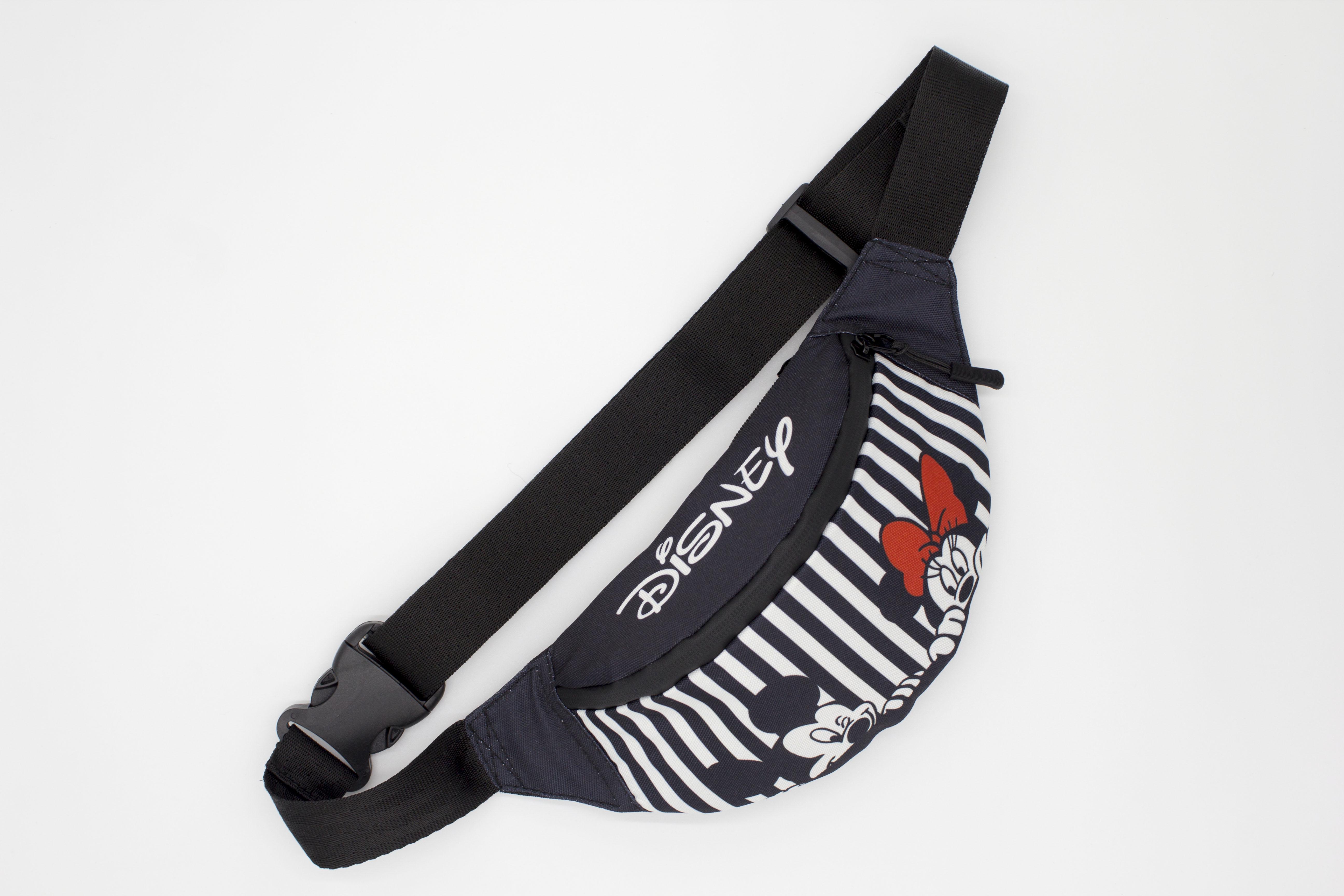 Бананка для дівчат Міккі та Мінні в смужку Чорний (BM-003)