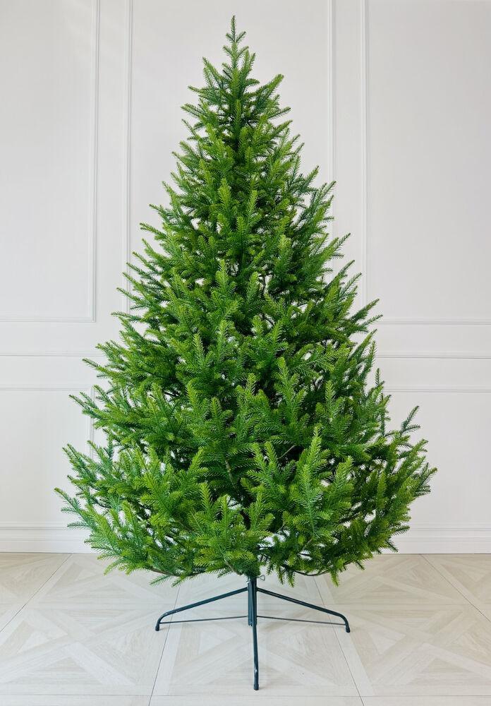 Штучна ялинка HVOYA Forest лита 220 см Зелений з градієнтом молодої хвої (260/220/Mix) - фото 1 Штучна ялинка HVOYA Forest лита 220 см Зелений з градієнтом молодої хвої (260/220/Mix) - фото 1
