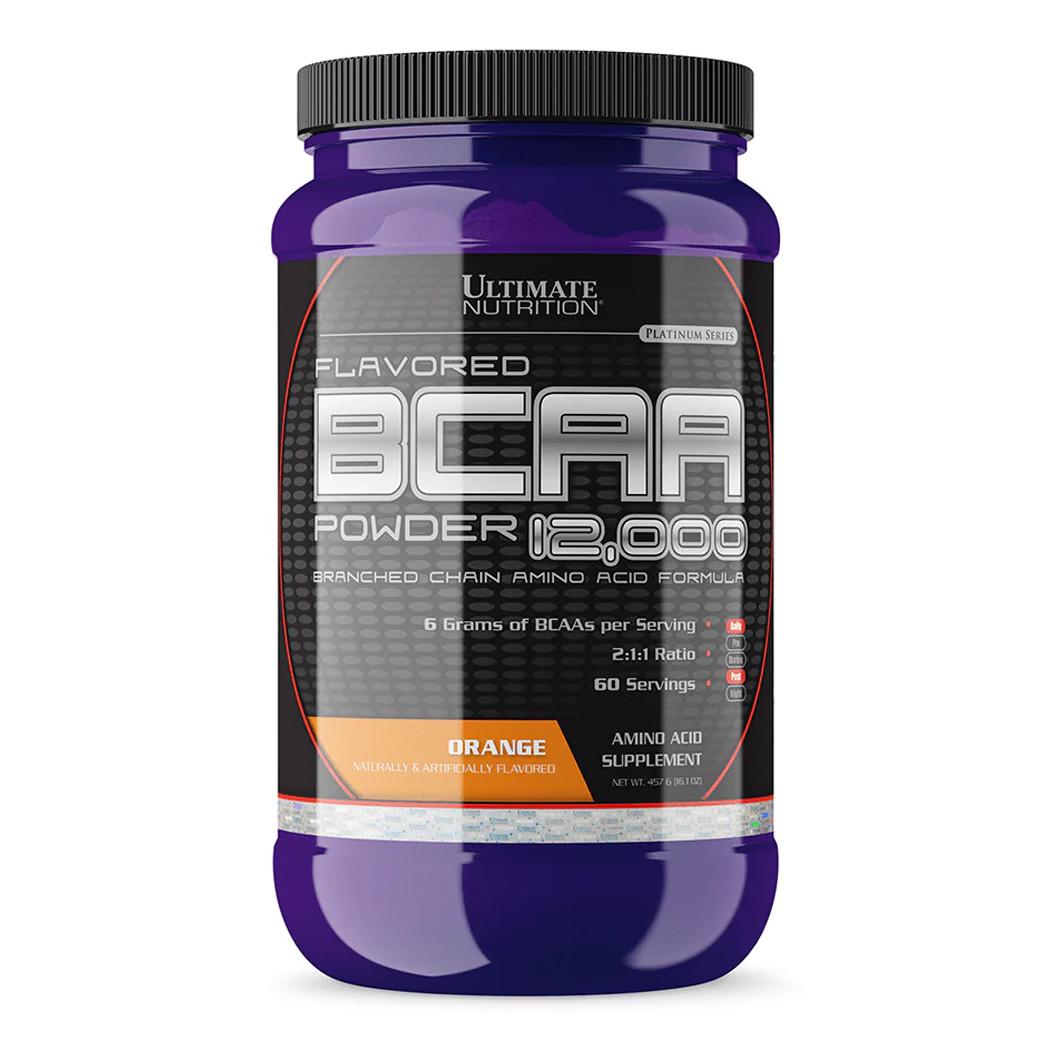 Аминокислота Ultimate Nutrition BCAA 12,000 Powder Апельсин 457 г (01991-05)