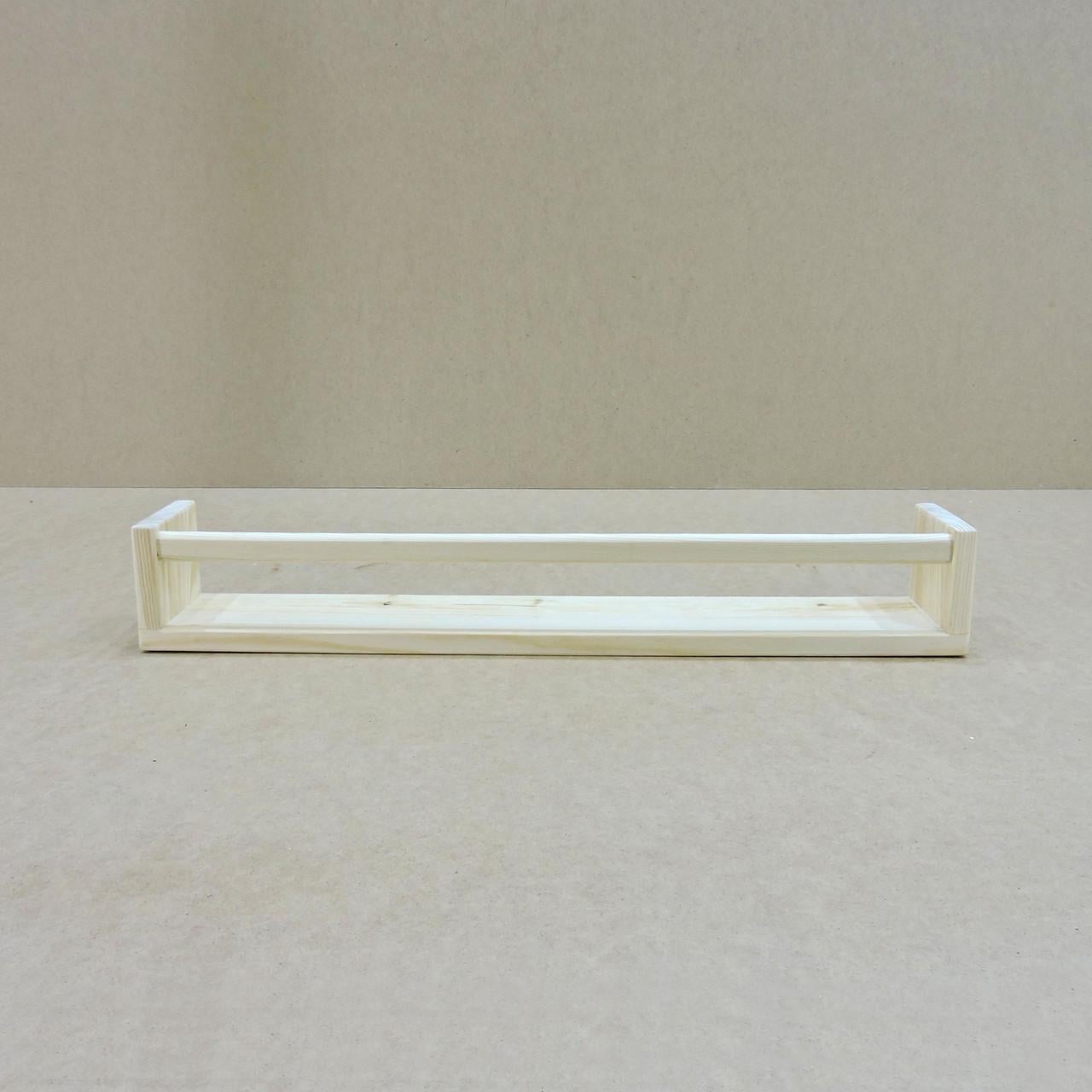 Полка настенная из дерева Кингкей 60 см Бланже (НСП-601001)