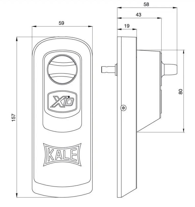Система X10 Smart Lock с пультом цилиндр 68 мм (1-30339) - фото 4 Система X10 Smart Lock с пультом цилиндр 68 мм (1-30339) - фото 4