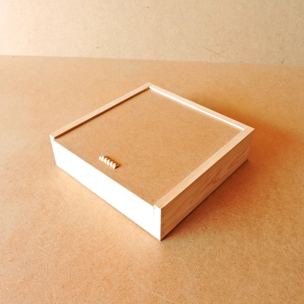 Пенал деревянный Гиацинт 30х30х8 см (ПНЛ-01303008)