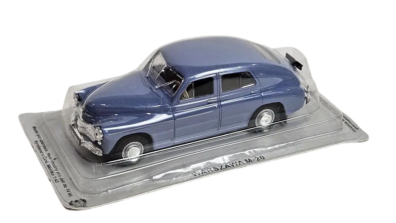Коллекционная модель Warszawa M-20 DeAgostini 1:43