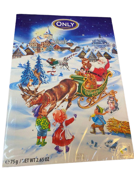 Адвент календарь ONLY Blue 75 г