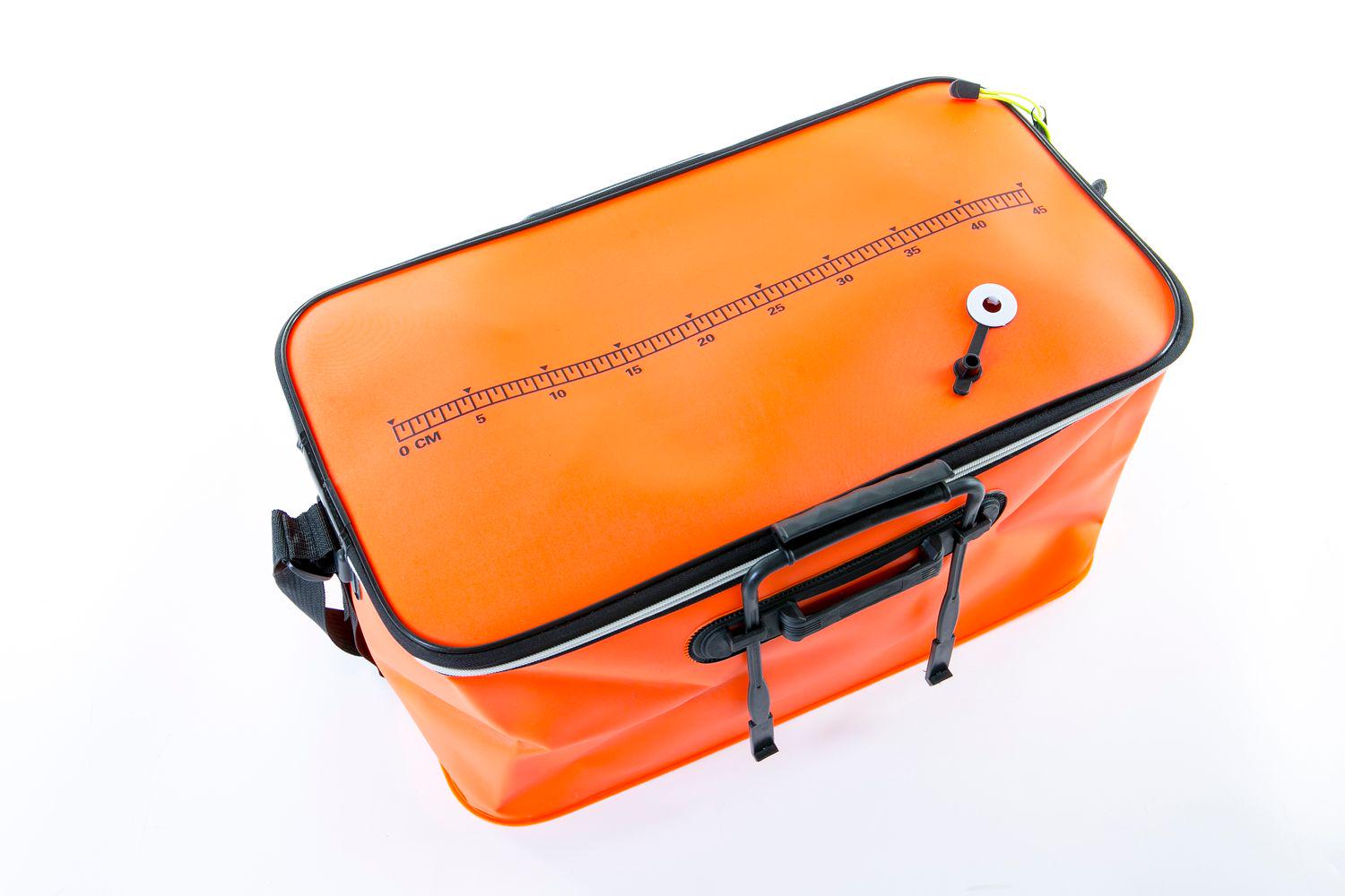 Сумка рыболовецкая Fishing bag EVA Orange L (78443) - фото 3