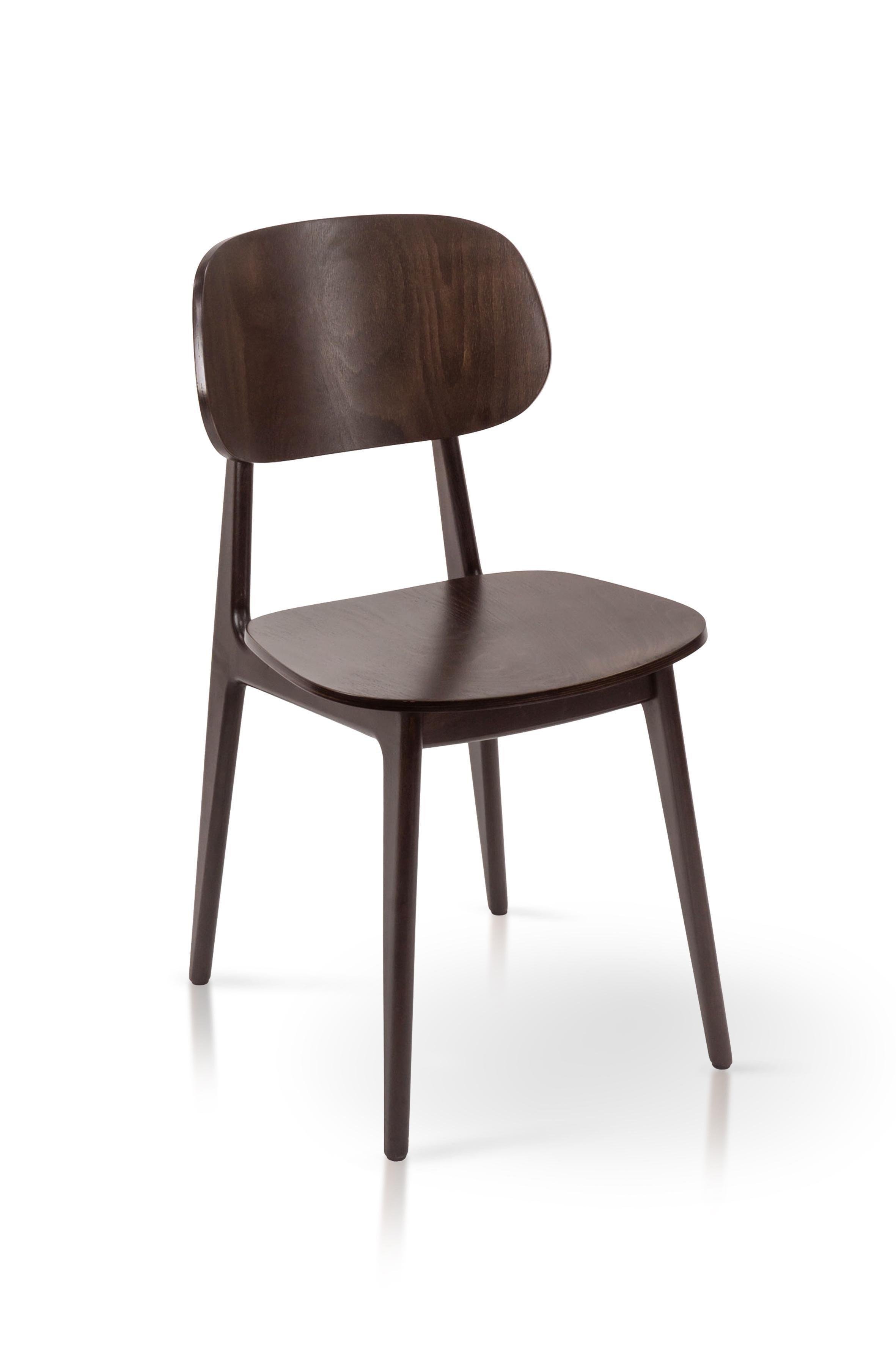 Стілець для кухні та вітальні Колібрі Лула 450х840х530 мм Темний горіх (GAА0055534)