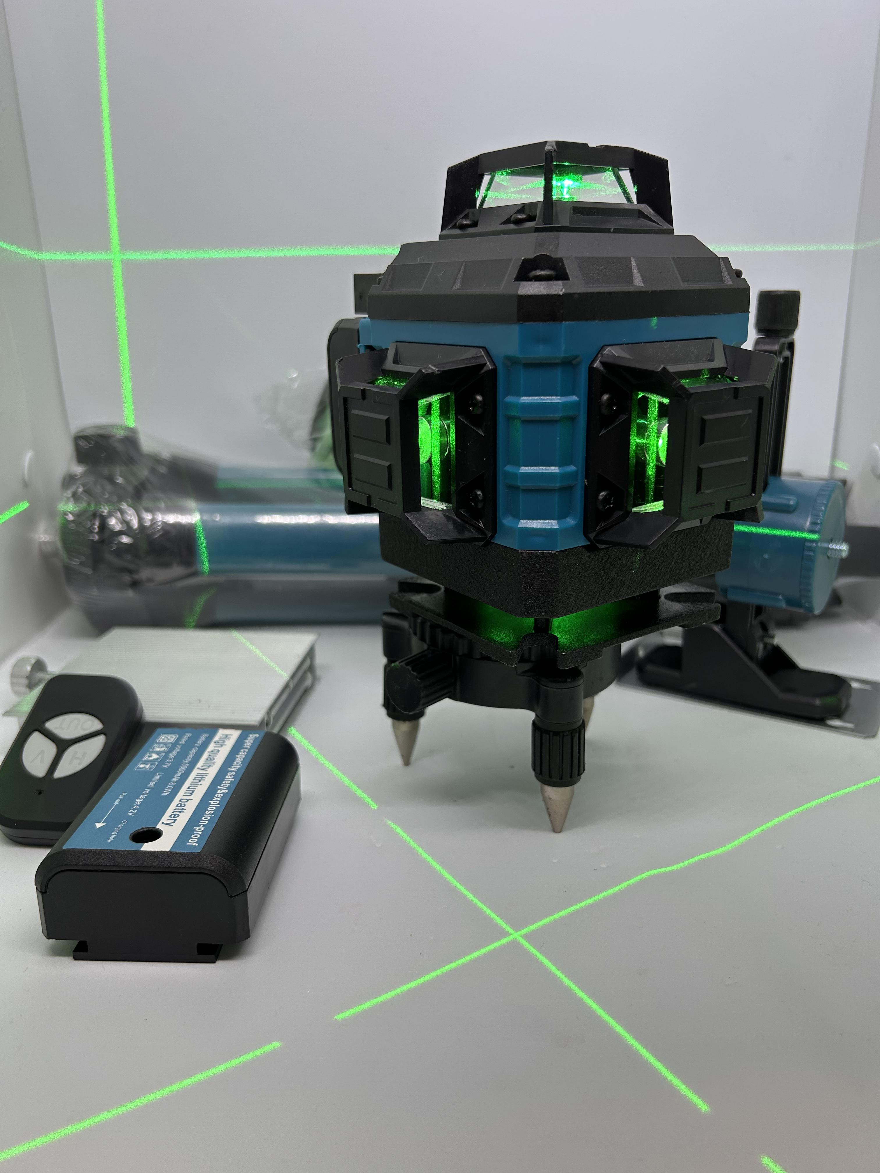 Лазерный уровень Откалиброванный Hilda 4D Led 16 линий 360 градусов 2 х АКБ (30472370) - фото 23 Лазерный уровень Откалиброванный Hilda 4D Led 16 линий 360 градусов 2 х АКБ (30472370) - фото 23