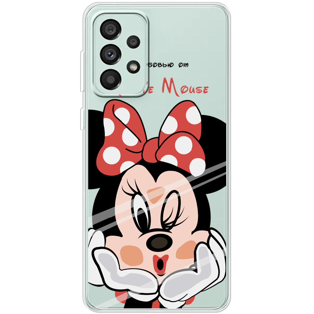 Чехол BoxFace Samsung Galaxy A33 5G (A336) Lady M Прозрачный силикон (44140-cc59-44140)