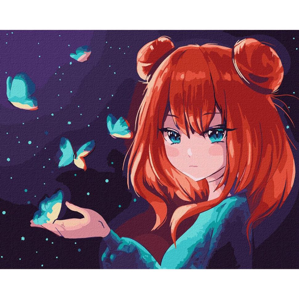 Картина по номерам Ідейка Полет бабочек Catrin Bespaliuc 40х50 см (KHO2579)