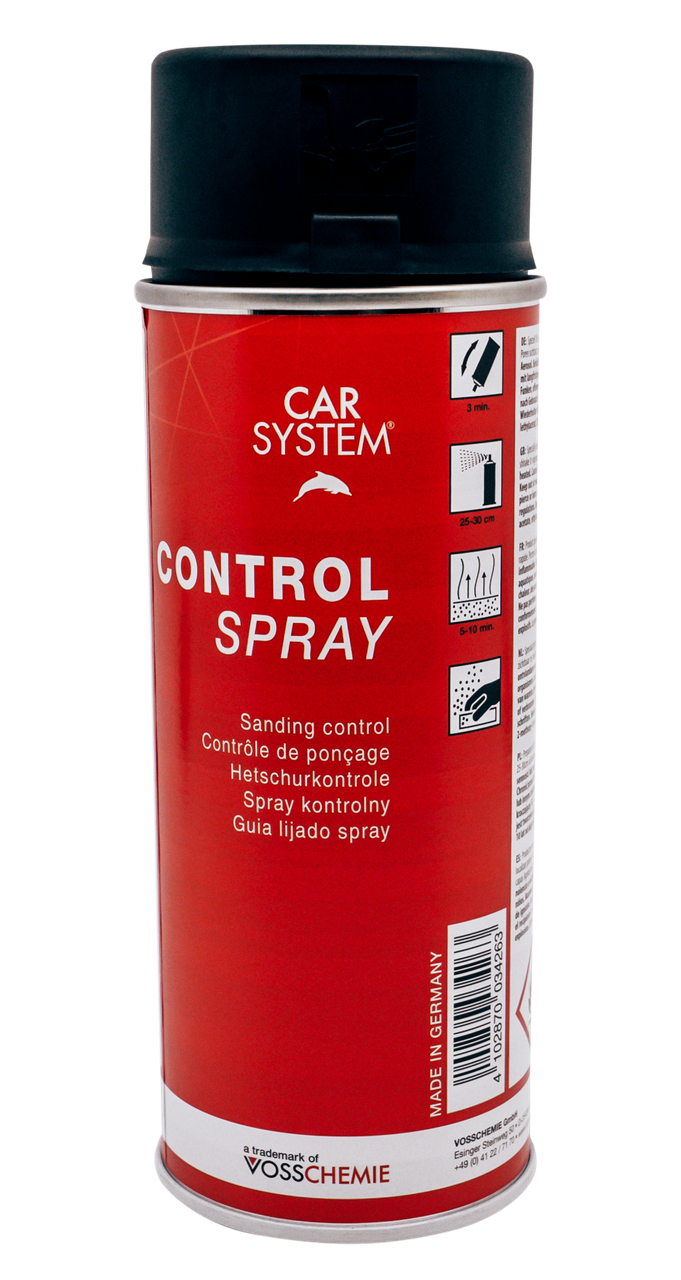 Фарба матова Car System Rallye Spray 400 мл Чорний