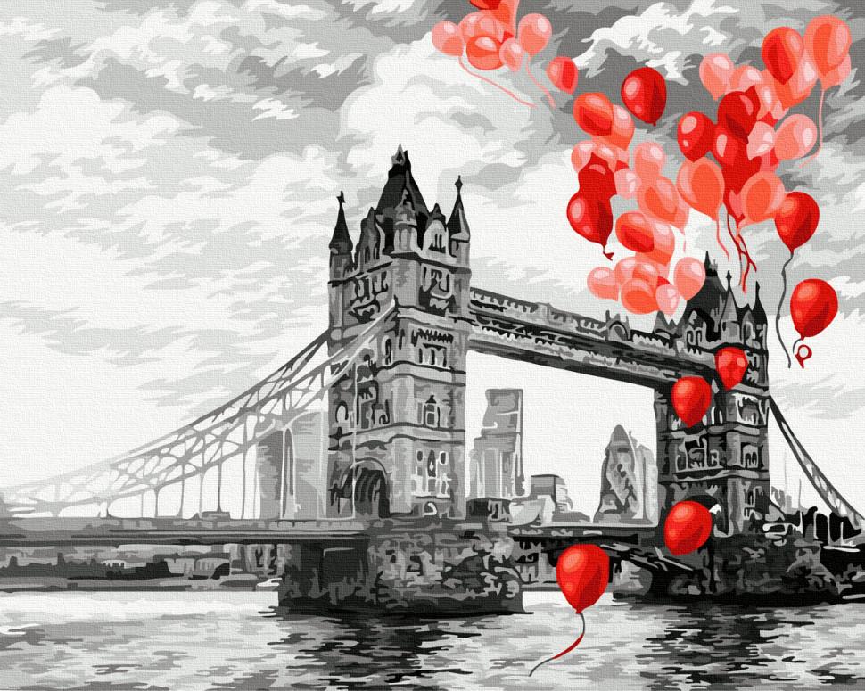 Картина по номерам Rainbow Art Тауэрский мост 40х50 см (GX39668-RA)