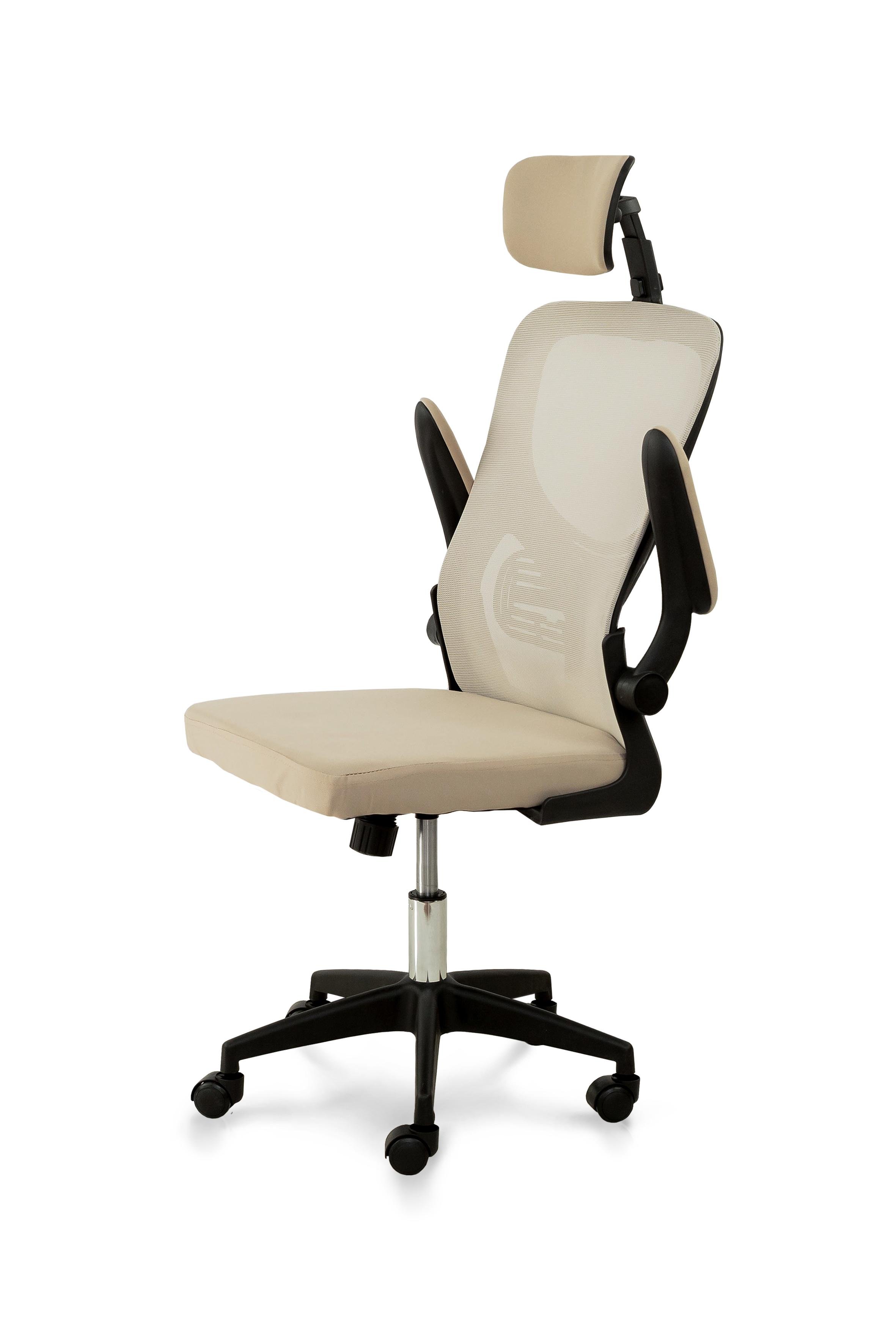 Офісне крісло Comfort Line TONUS Чорний/Бежевий (TNSBB-454712) - фото 8