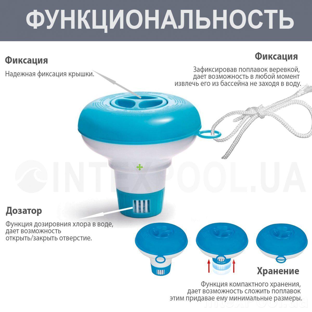 Химия для бассейна IntexPool Аква База 4в1 (80500) - фото 3