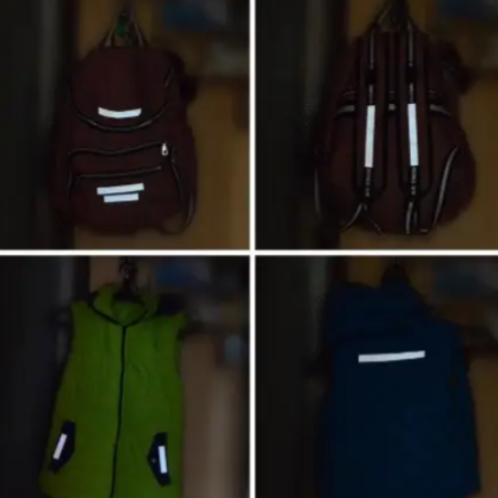 Светоотражающая лента 5 см x 1 м Серый (М00103) - фото 2