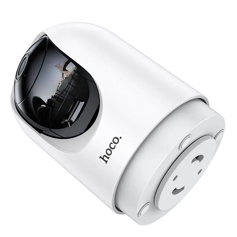 IP-камера видеонаблюдения Hoco D1 Indoor PTZ HD Camera White (6942007611657) - фото 3 IP-камера видеонаблюдения Hoco D1 Indoor PTZ HD Camera White (6942007611657) - фото 3