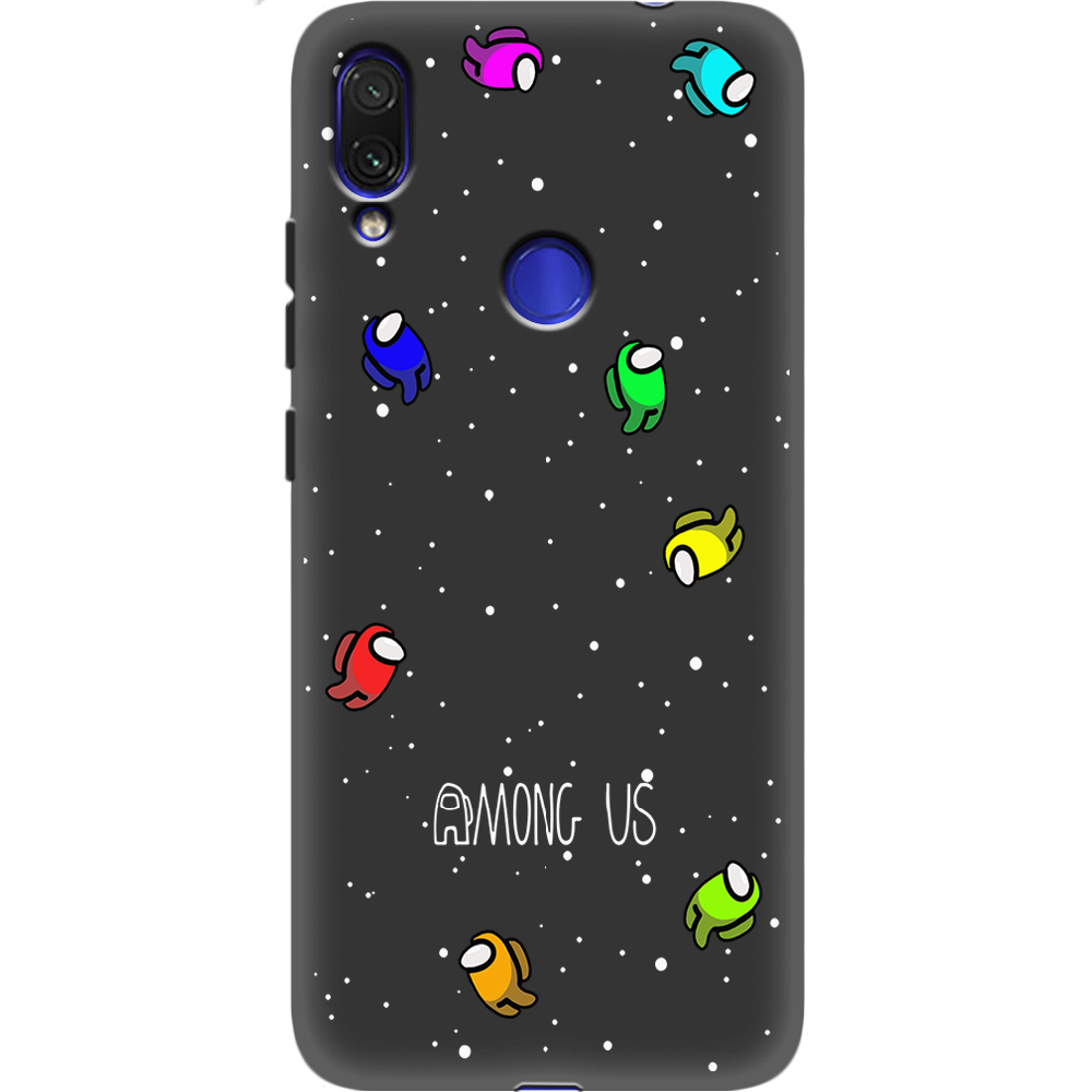 Чохол Boxface Xiaomi Redmi Note 7 Among Us Invisible Чорний силікон (36202-bk76-37106)