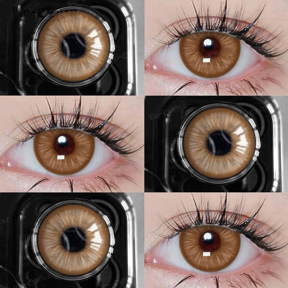 Линзы цветные для глаз E-blink Brown (1994064968) - фото 6