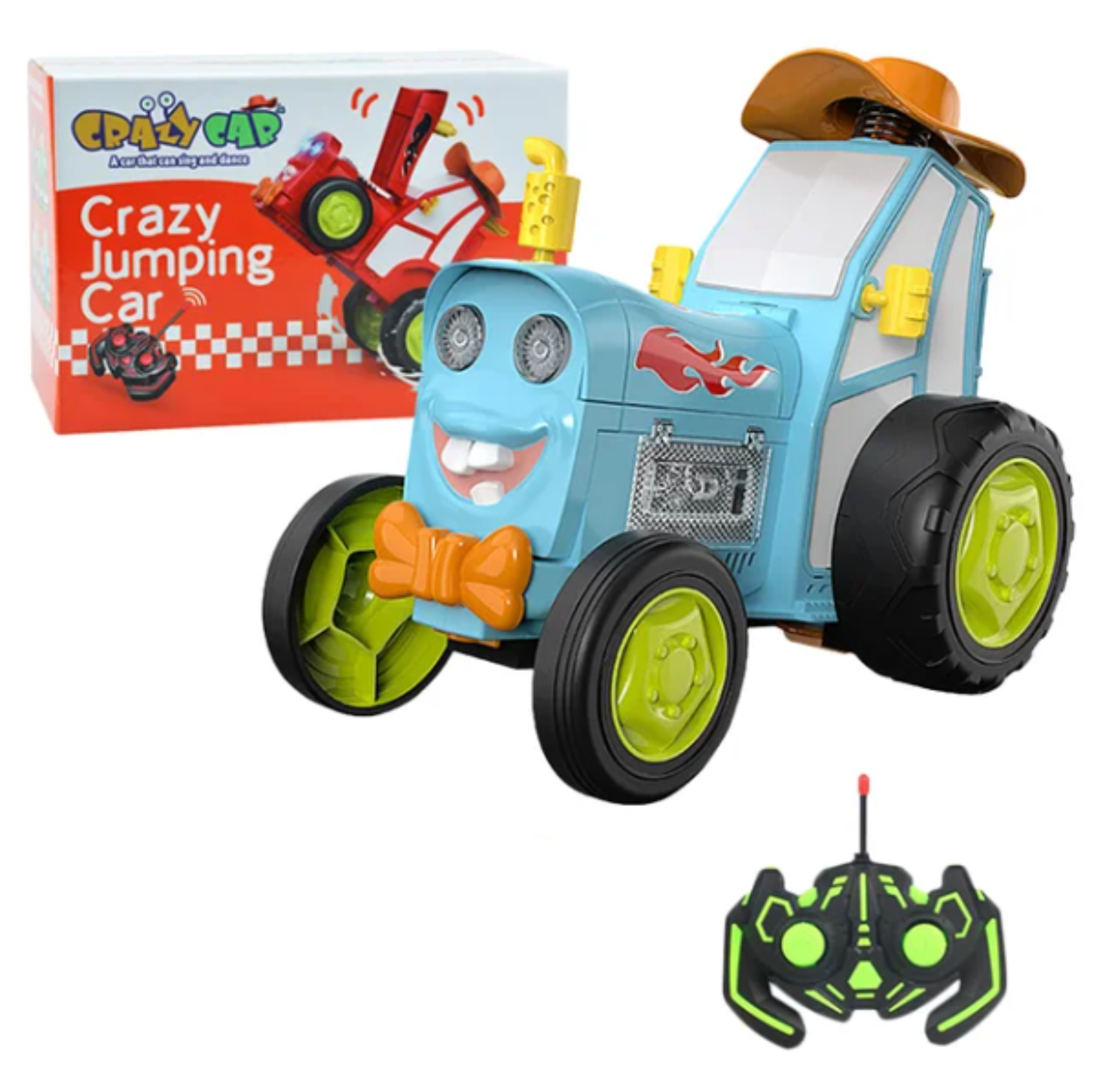 Трактор на пульте управления Синий (CRZJMP-BLU-0483)