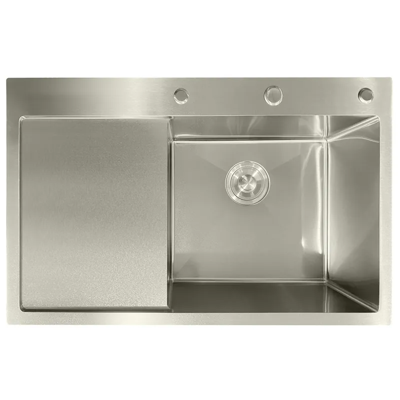 Мийка для кухні MIXXUS MH7849R nano 3,0/0,8 мм Stainless Steel (MI7050)