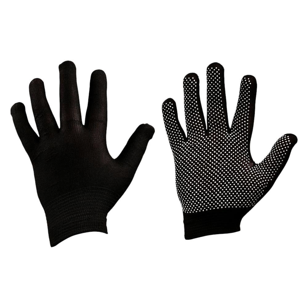 Перчатки рабочие WL-1309 1 пара ПВХ точки нейлоновые Черный