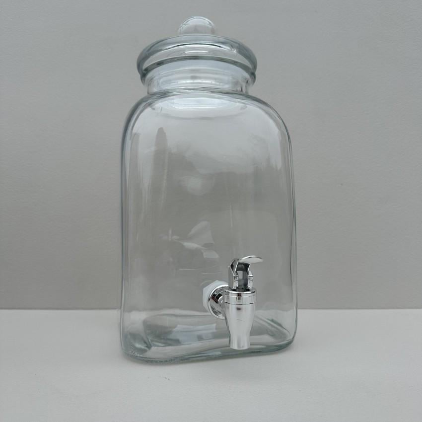 Лимонадник стеклянный S&T 9038-4 со стеклянной крышкой 5 л (2620792688) - фото 3