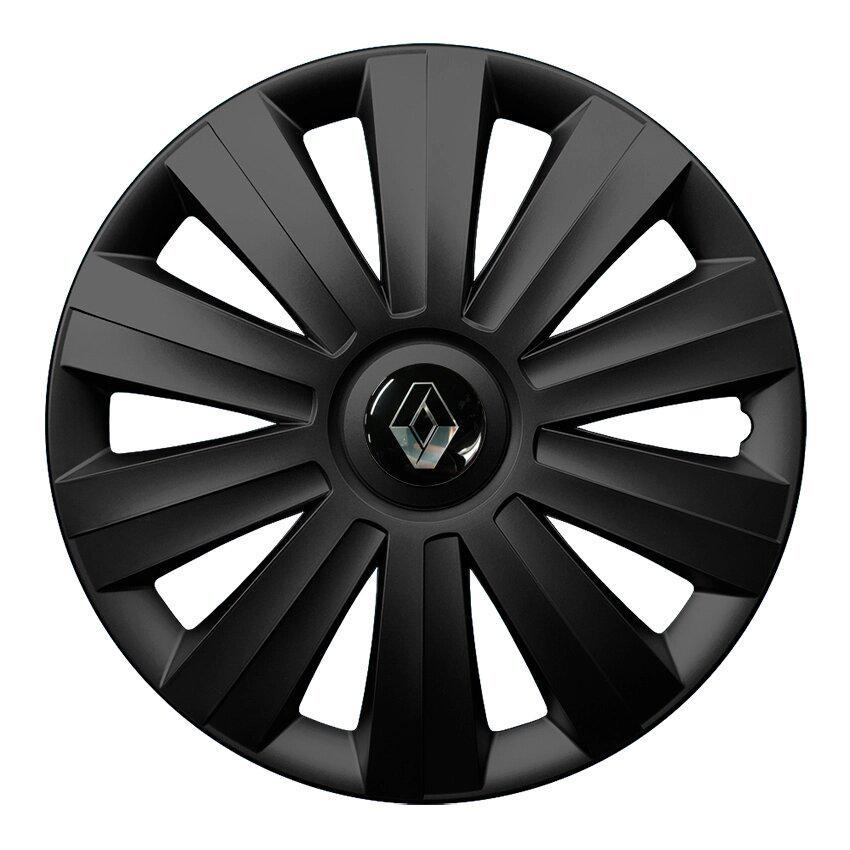 Комплект колпаков JAWOPLAST Snake R15 для Renault 4 шт. Black (28435253)