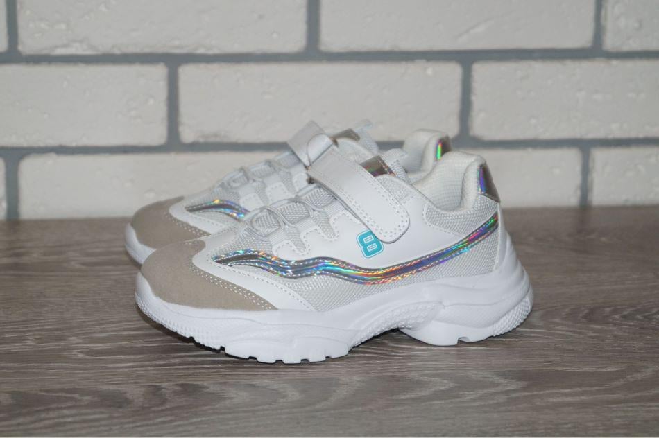 Кроссовки Tom.M 33 р. 20 см Белый (30062-33)