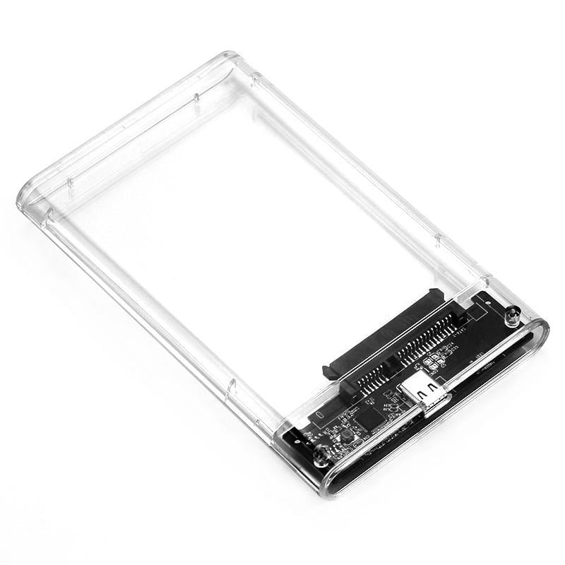 Внешний карман XON MemoryCase для 2.5" SATA HDD/SSD USB 2.0 Прозрачный  (XHC2A12S21PT 2179)