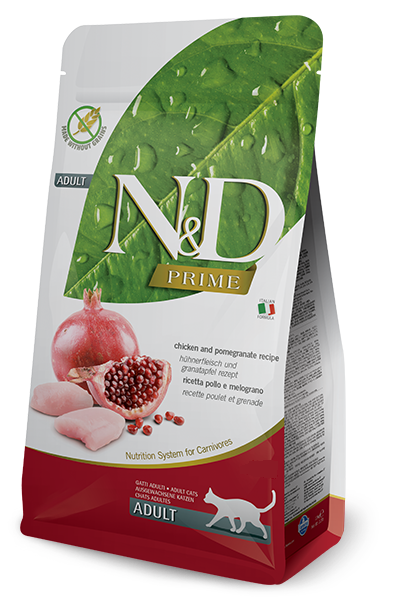 Корм сухой беззерновой для кошек Farmina Cat Chicken & Pomegranate 5 кг (21900568)