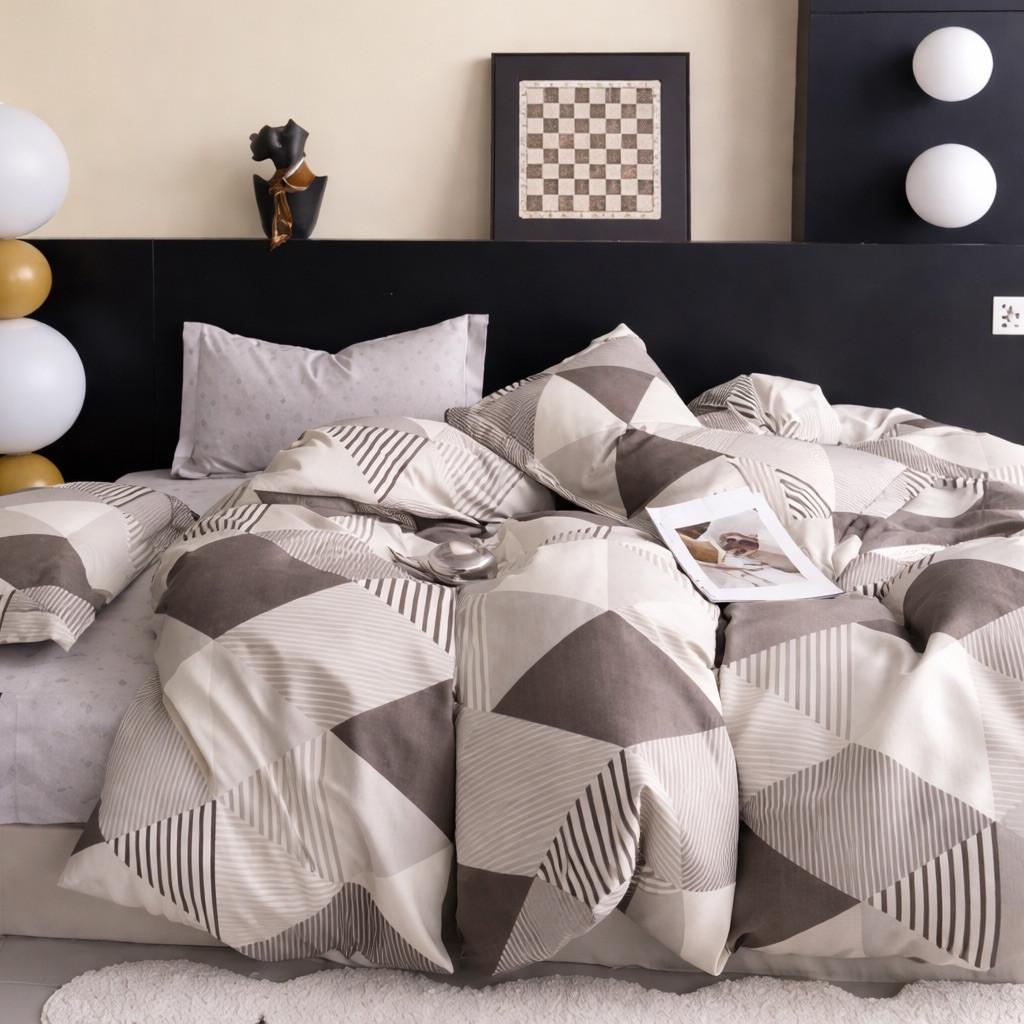 Комплект постельного белья Діма Геометрия с компаньоном коттон двуспальный (2916675927)