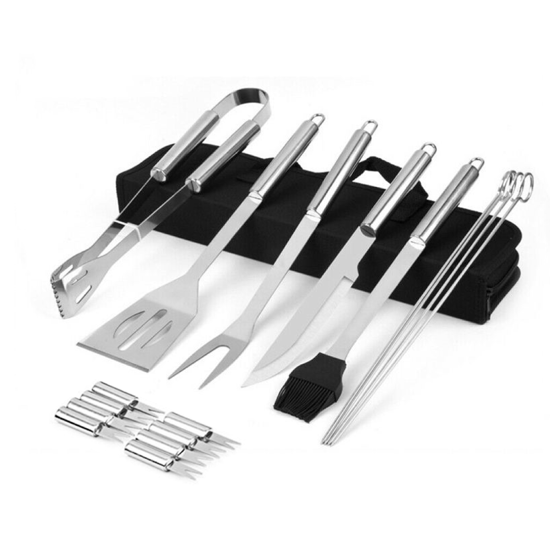 Набор для гриля HOME MART барбекю и пикника с переносной сумкой 17 пр. (HMART014-E)