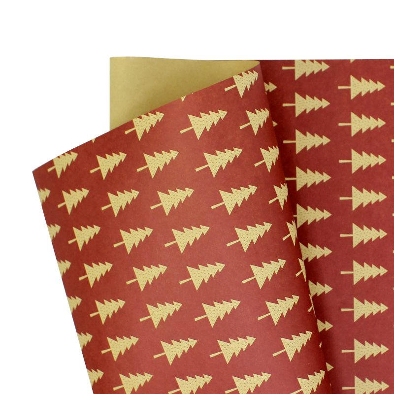 Бумага упаковочная Lesko PPW PAPER PZ096-1 Елки Бумага упаковочная Lesko PPW PAPER PZ096-1 Елки