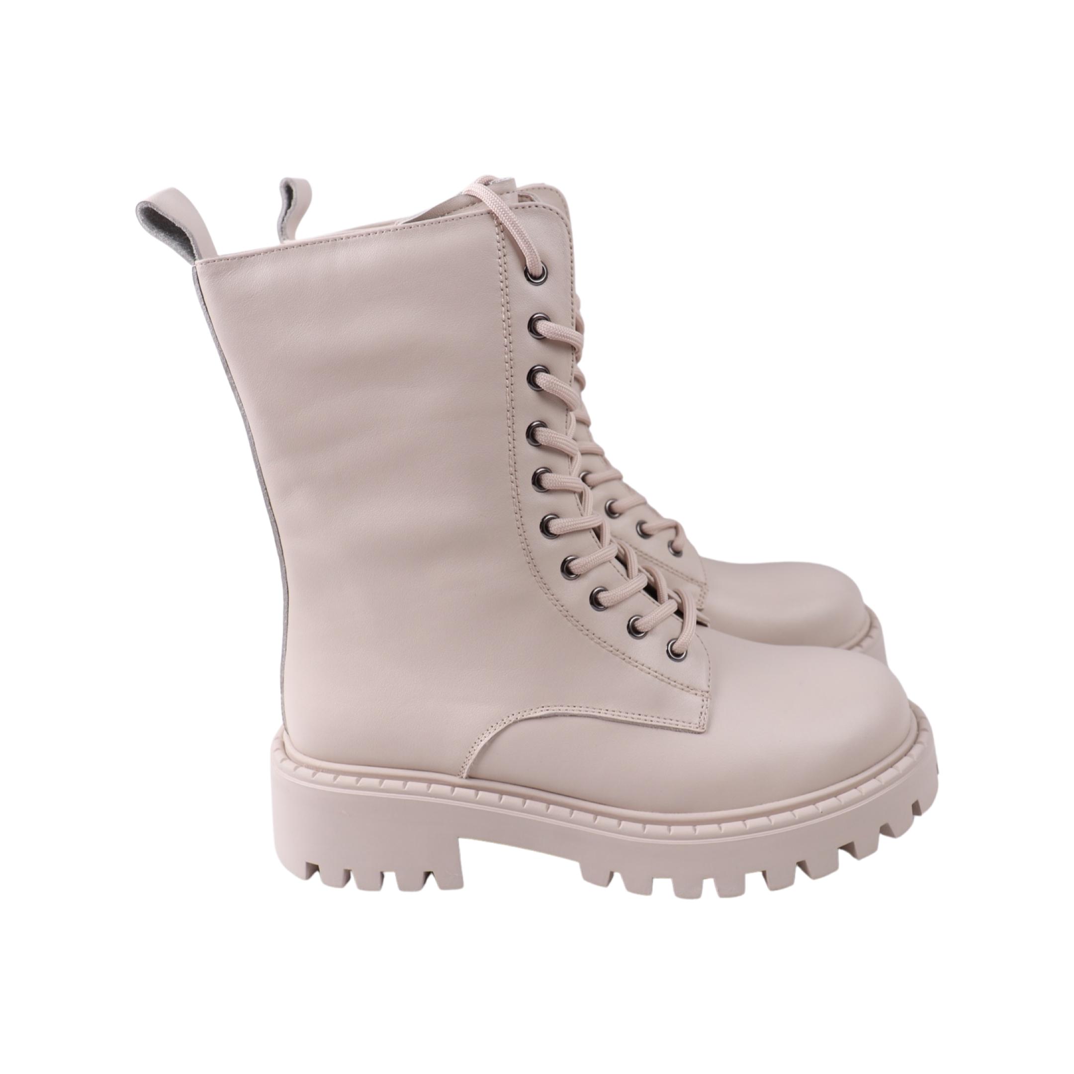 Ботинки женские Melanda натуральная кожа р. 38 Молочный (214-23DHC)