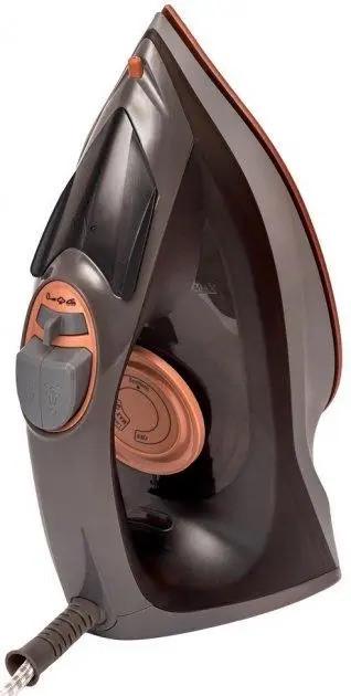Гладильный утюг Rotex RIC41-C Ultra Glide Керамическое покрытие 2400Вт Резервуар 220мл Черный/Оранжевый