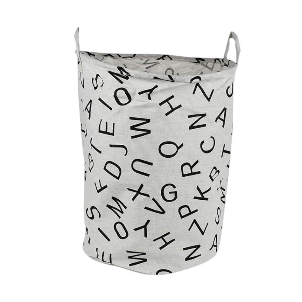 Корзина с ручками Stenson Mist №4 35х45 см Светло-серый (R32358)