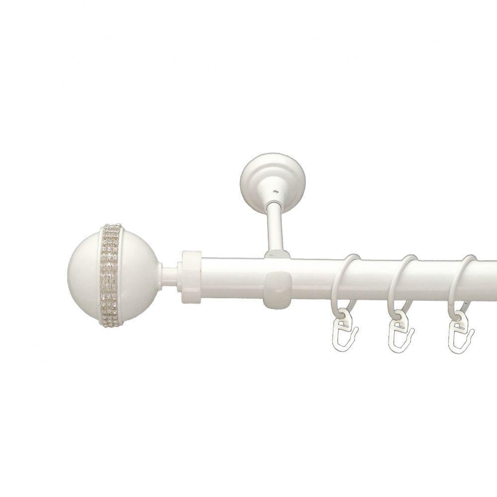 Карниз трубчастий одинарний Orvit Авея 25 мм 200 см Арктик (000-6147) - фото 1