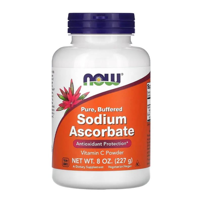 Витамин С NOW Sodium Ascorbate Pure Buffered 227 г (18356-01)