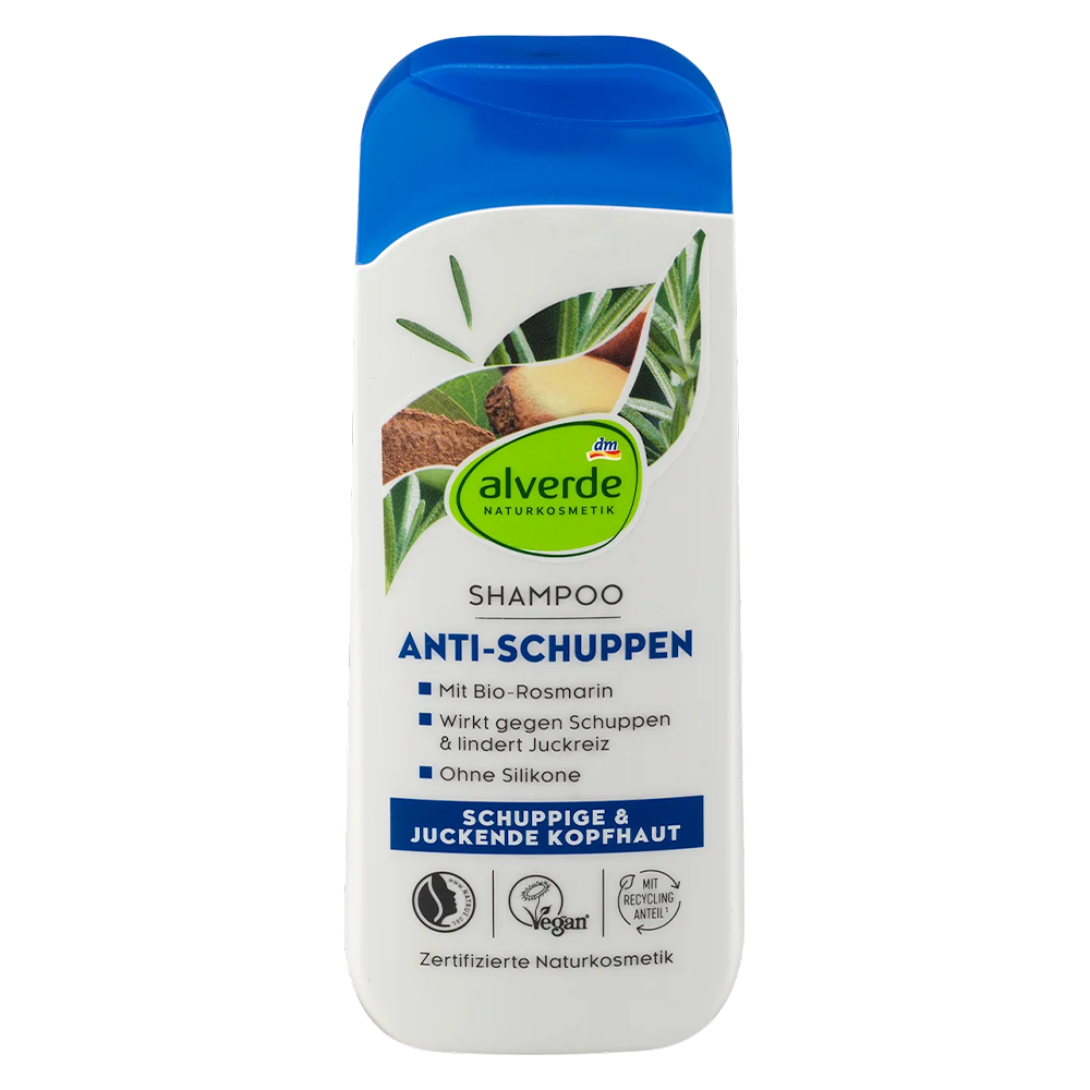 Шампунь Alverde Naturkosmetik Anti-Schuppen против перхоти для волос 200 мл Шампунь Alverde Naturkosmetik Anti-Schuppen против перхоти для волос 200 мл