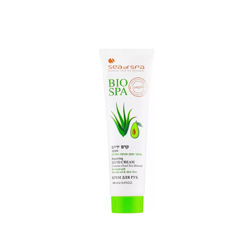 Крем для рук відновлюючий з авокадо та алое Sea of Spa Bio Spa Hand Cream with Avocado Oil & Aloe Vera 100 мл