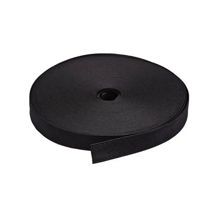 Резинка для одягу білизнян широка 2 см Чорний (1487335600