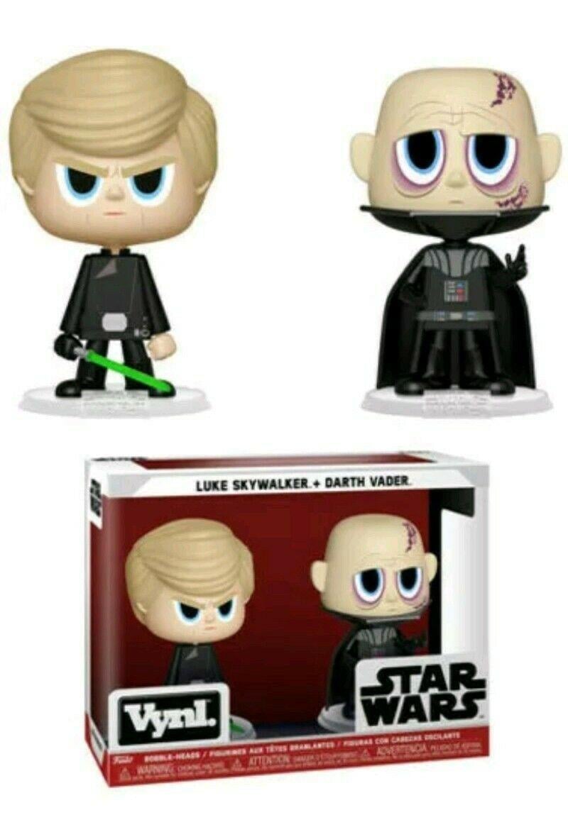 Набор фигурок Funko Pop Darth Vader and Luke Star Wars 10 см (SW DB LS) - фото 3