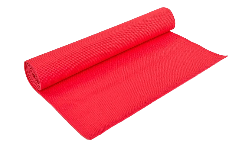 Коврик для йоги и фитнеса Yoga Mat 61x173x0,4 см Красный (3085fe5c) - фото 1