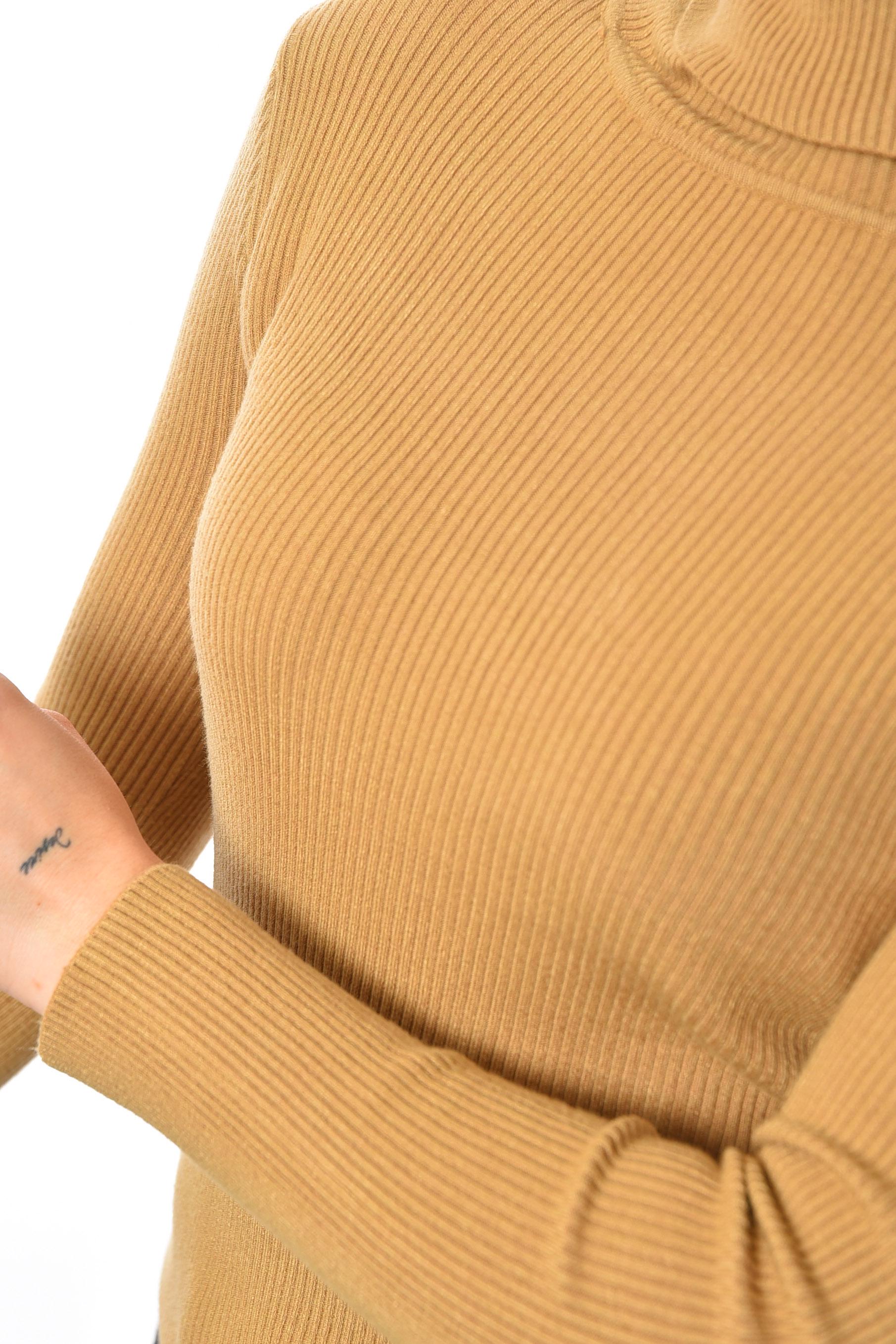 Гольф женский однотонный M Мокко (193390) - фото 4 Гольф женский однотонный M Мокко (193390) - фото 4