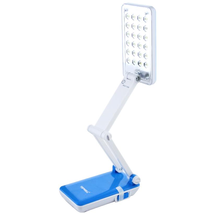 Настольная аккумуляторная Led лампа-трансформер TopWell 1018 Белый/Синий