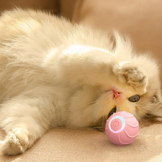 Іграшка для тварин інтерактивна-підстрибуюча Petgravity Смарт-м'ячик з usb зарядкою Рожевий (2275804467) - фото 4 Іграшка для тварин інтерактивна-підстрибуюча Petgravity Смарт-м'ячик з usb зарядкою Рожевий (2275804467) - фото 4