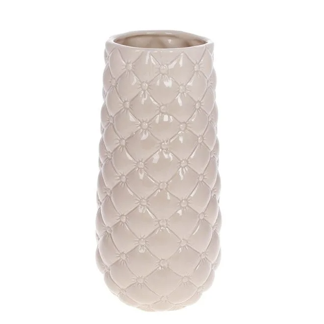 Ваза керамическая Flora 30 см Бежевый (32330)
