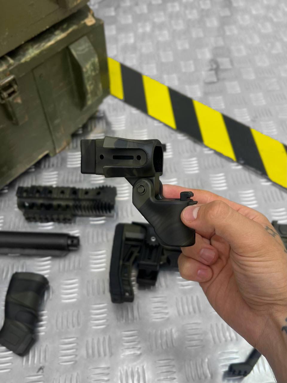 Набор прикладов телескопических Fab Defense GLR-16 Olive - фото 8