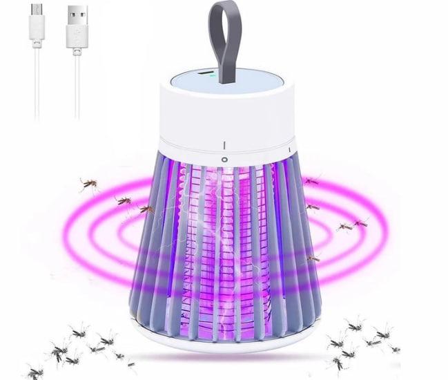 Знищувач мух і комарів Electronic shock Mosquito killing lamp (6799) - фото 2